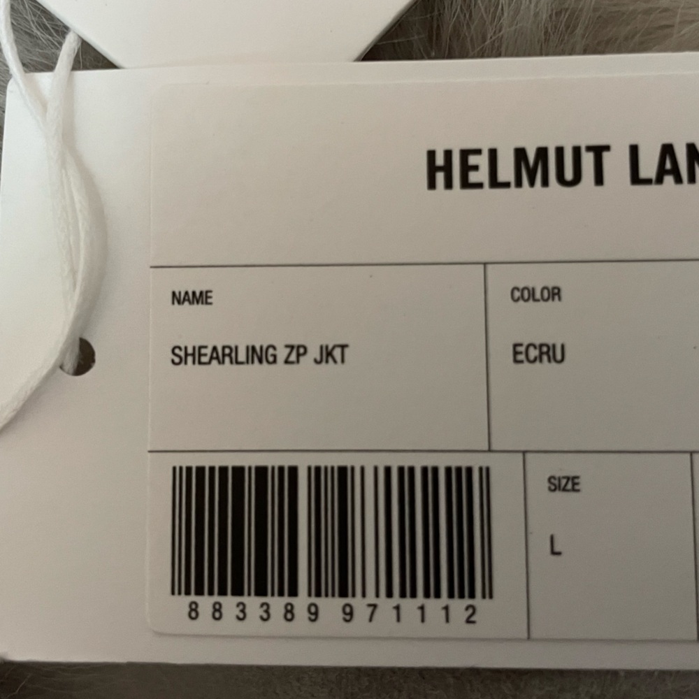 100% SHEARLING AVIATOR JACKET FROM HELMUT LANG - Picture 12 of 14